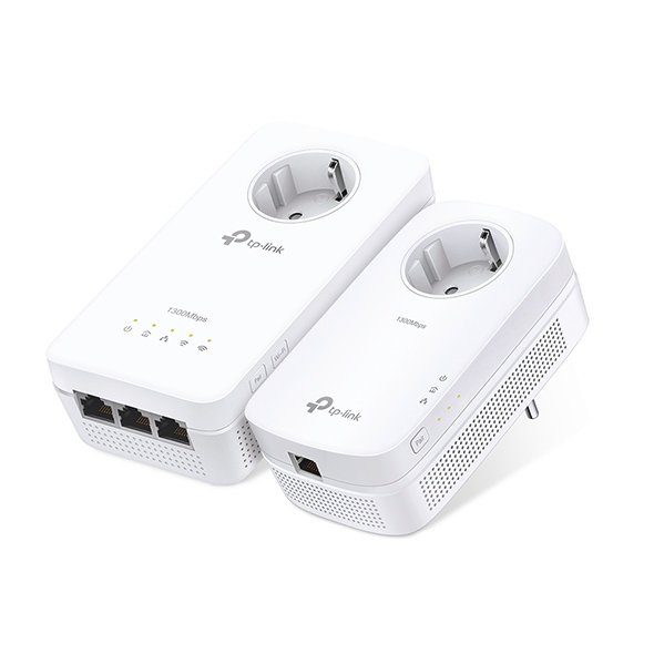 TP-Link TL-WPA1300P KIT(DE) KIT AC AV1300 WLAN-Repeater WLAN 2er Powerline