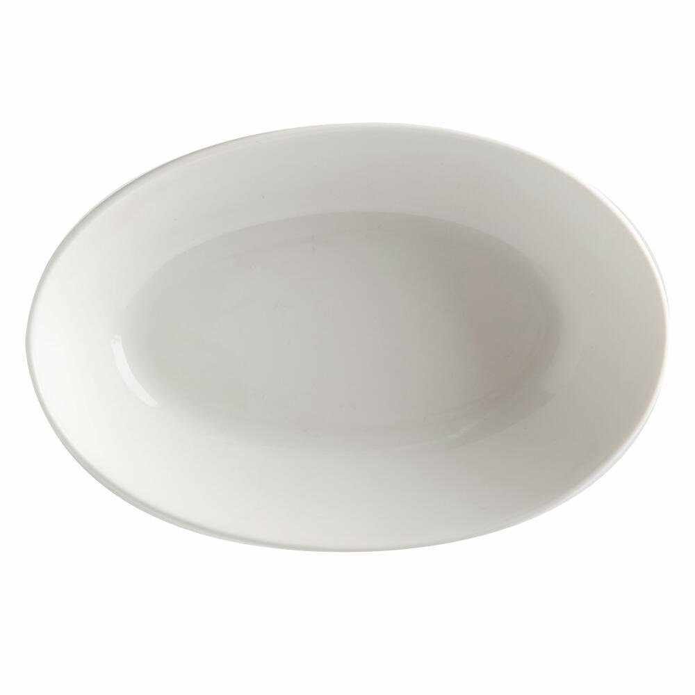 Maxwell & Williams Schale White Basics oval 20 x 14 cm, Porzellan