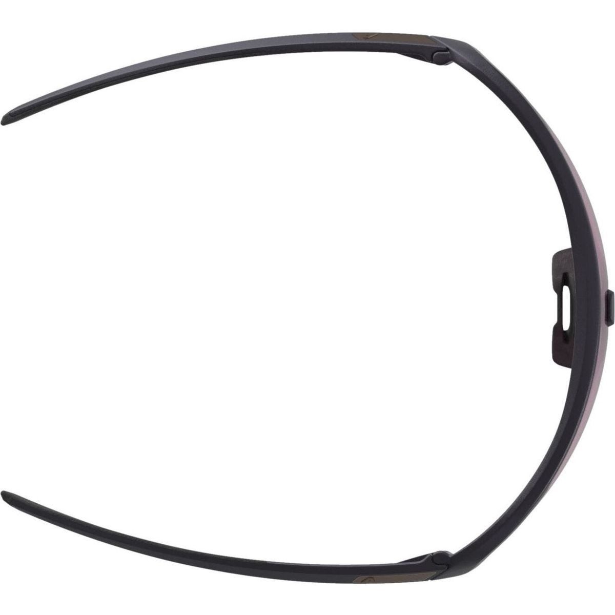 *Alpina* Fahrradbrille Turbo Pro Q-lite, Stilvolle Sportbrille mit UV-Schutz und einzigartigem Design für