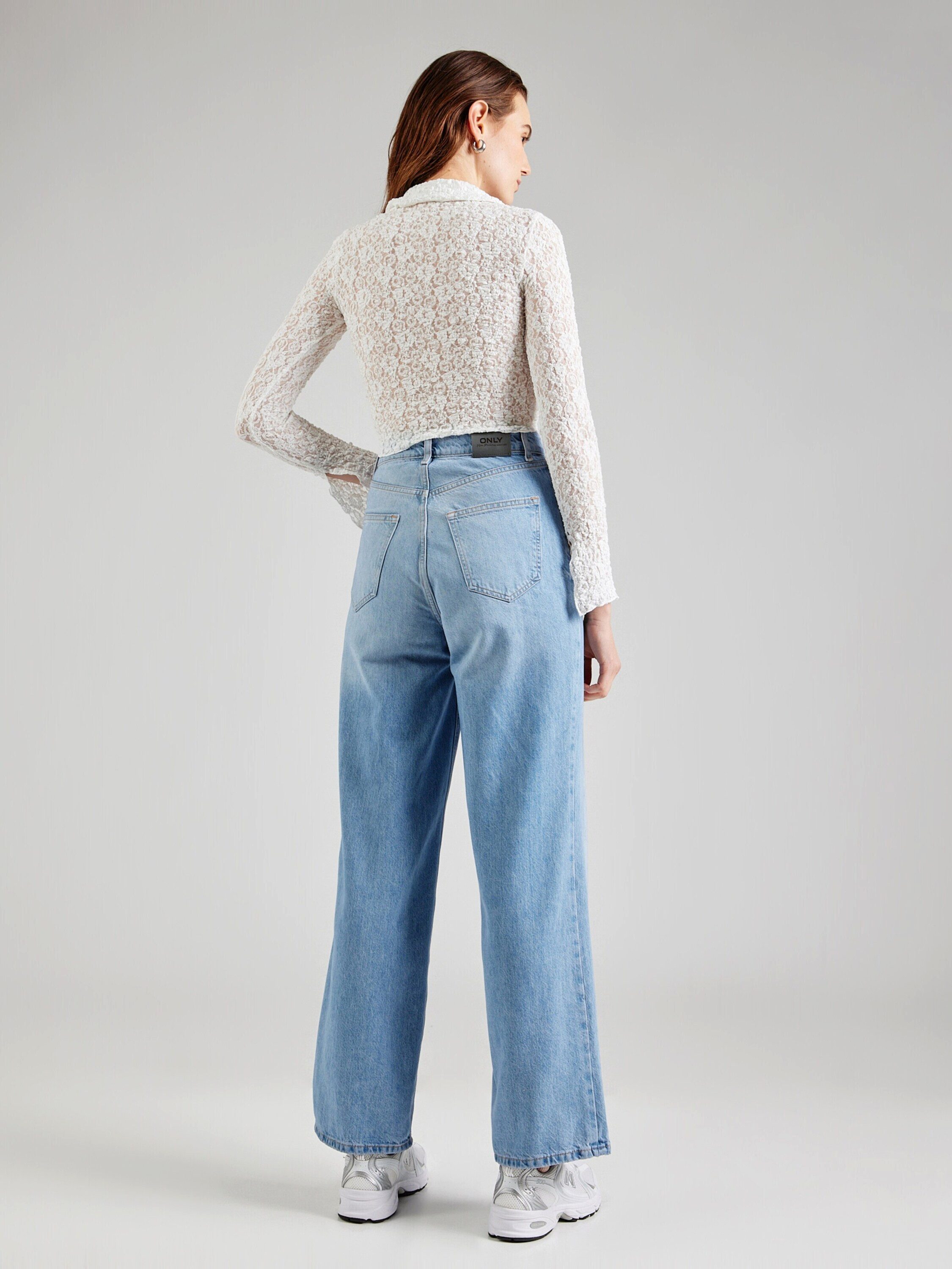 ONLY Weite Jeans (1-tlg) Weiteres Detail günstig online kaufen