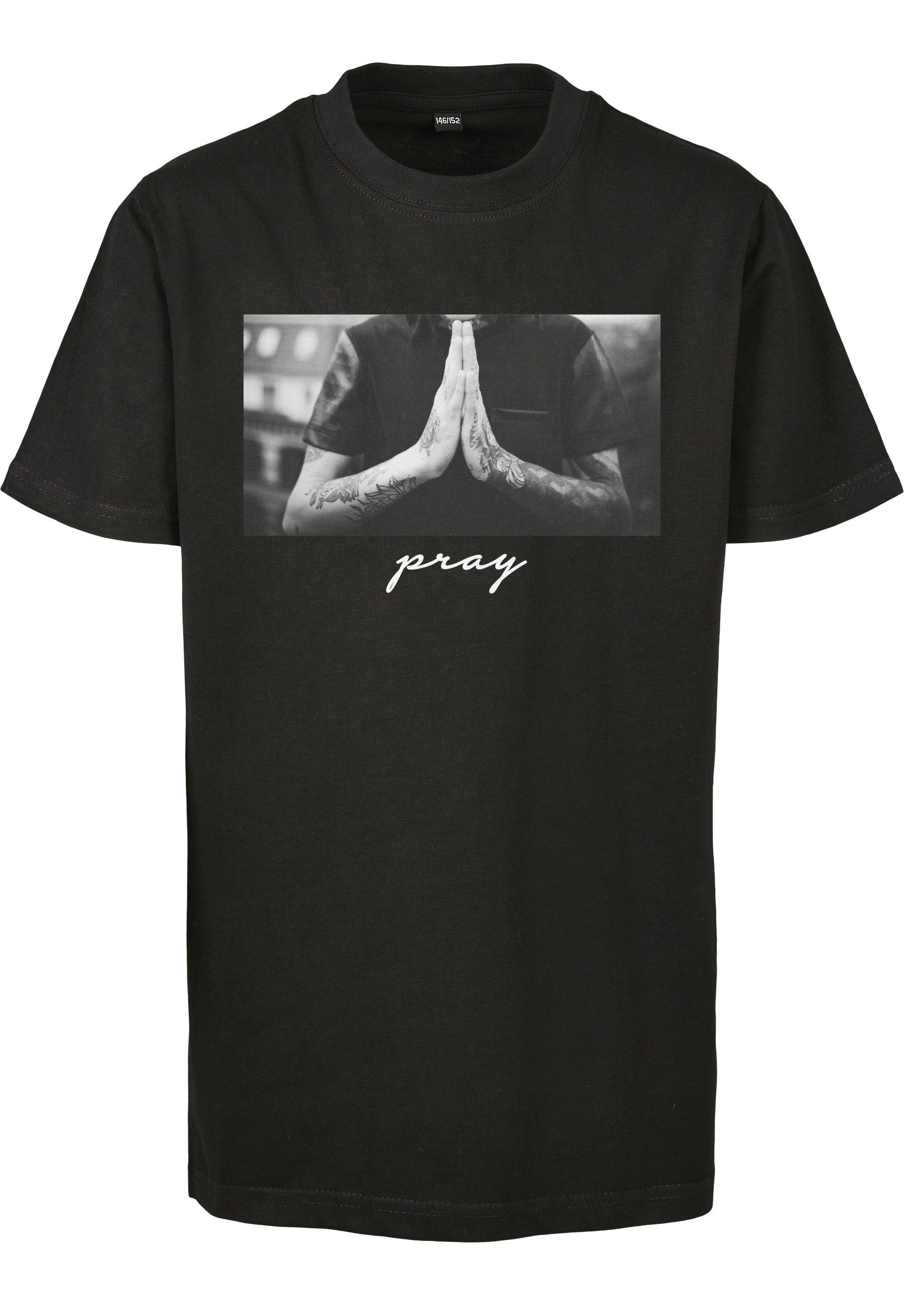 Kurzarmshirt MisterTee Herren Kids Pray Tee