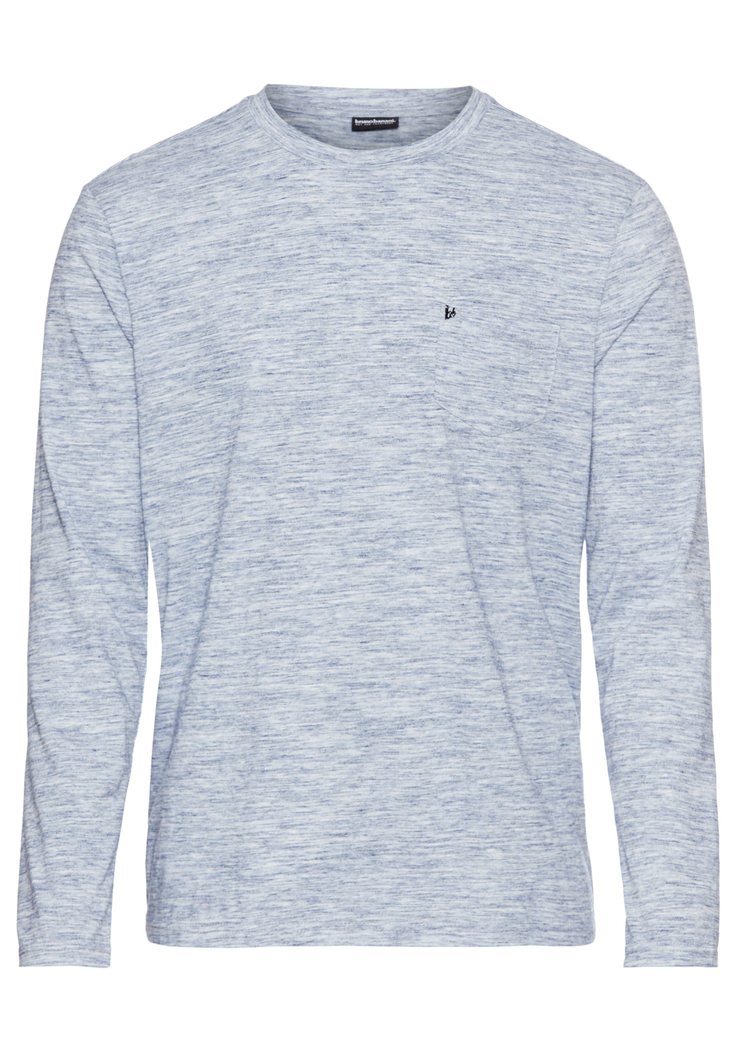 Bruno Banani Langarmshirt Langarmshirt in schmaler Passform. Reduzierter Preis € 13,99. Unverbindliche Preisempfehlung € 19,99, (€ 13,99 pro 1 Stk)
