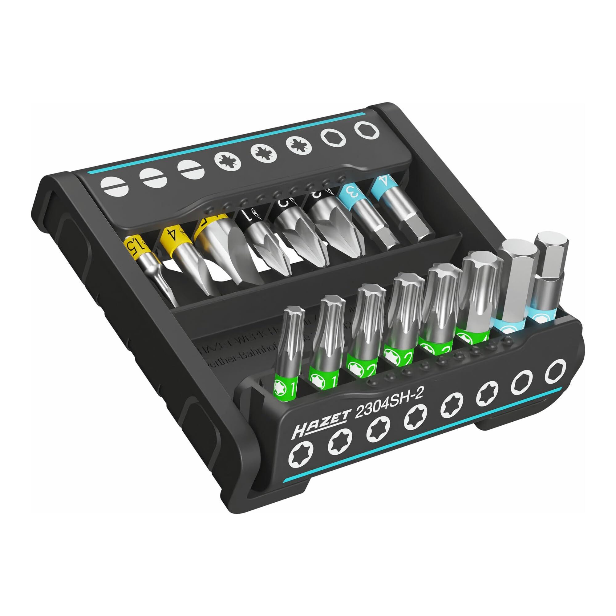 HAZET Crimpzange HAZET SmartHolder mit 16 Bits, 2304SH-2