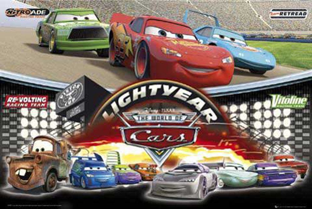 Poster Cars - Autos wie wir - Poster - World of