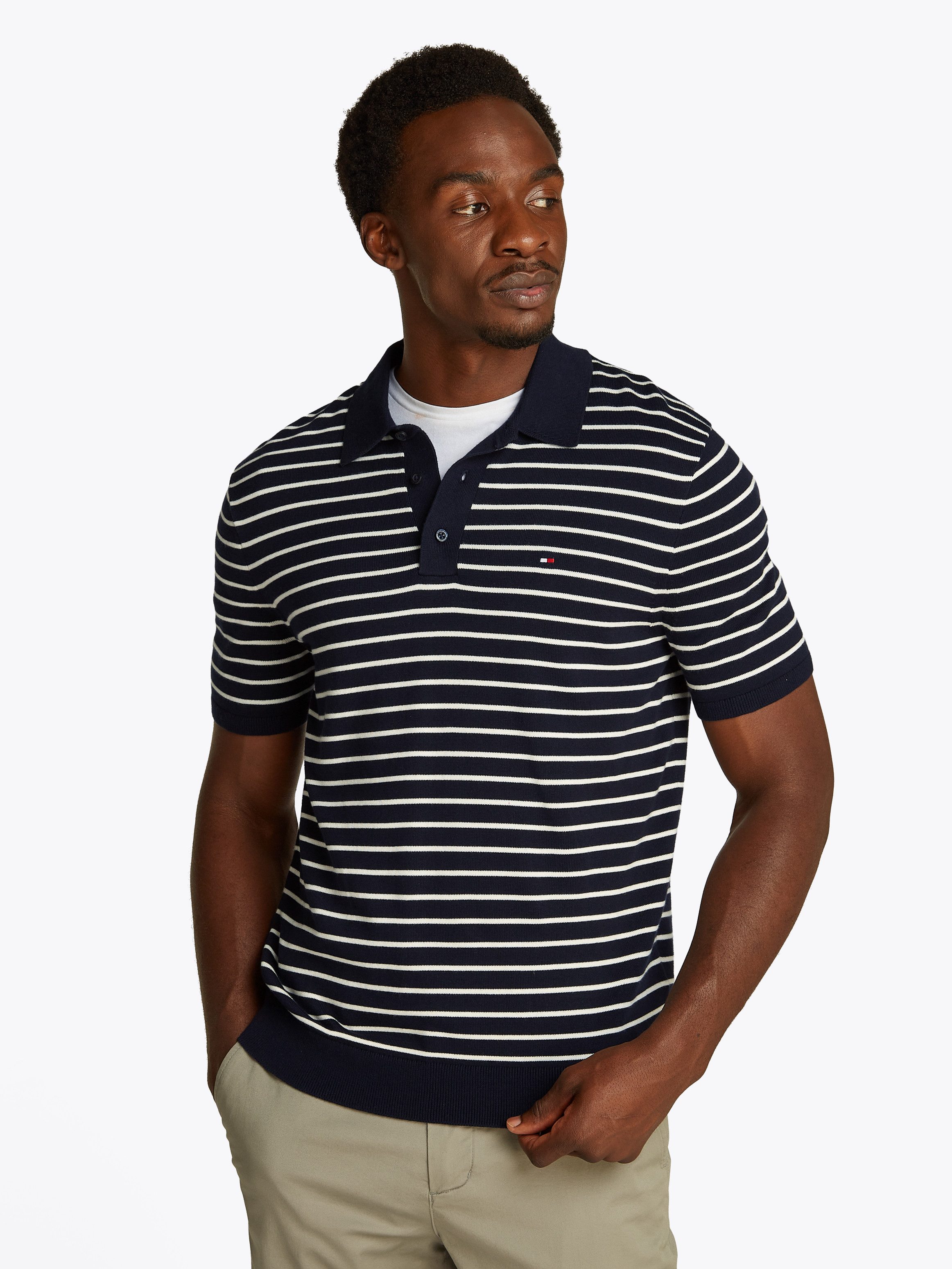 Tommy Hilfiger Poloshirt ESSENTIAL COTTON KNITTED günstig online kaufen