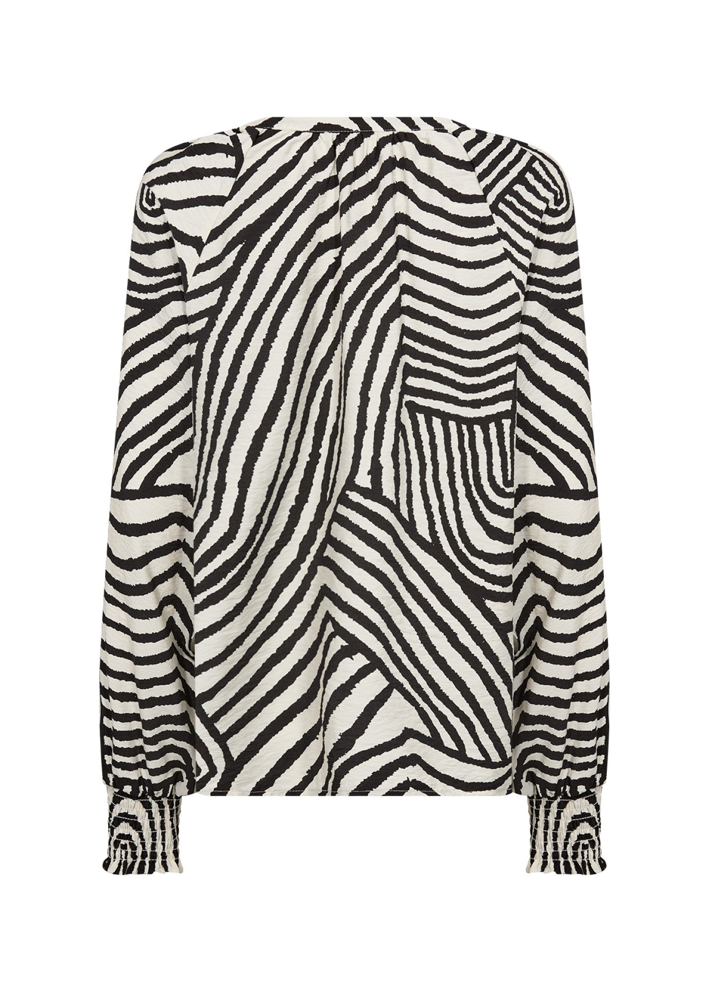 soyaconcept Druckbluse SC-BECCA 1 aus Viskosemischung, Regular Fit, mit V-Ausschnitt, bedruckt