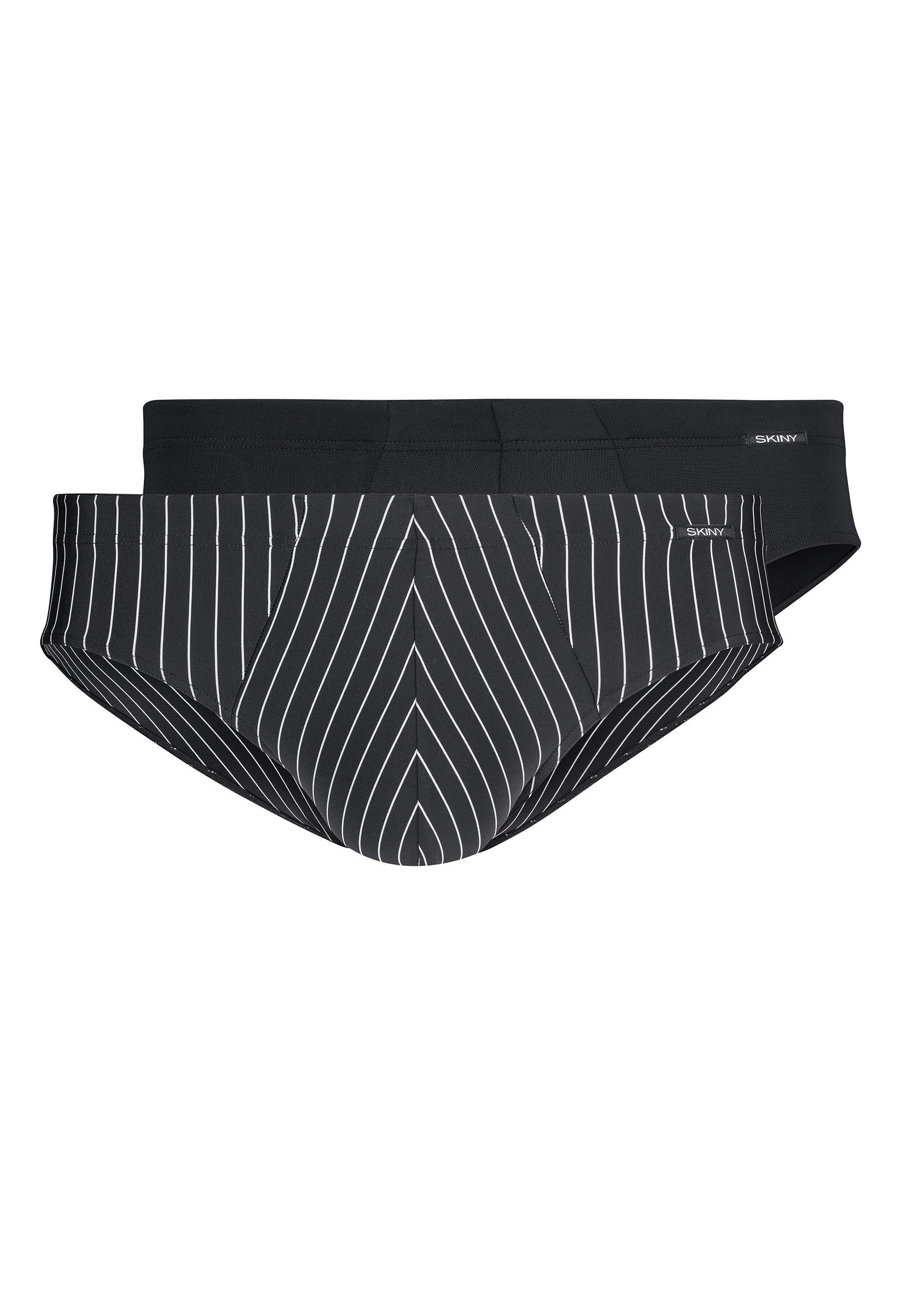 SKINY Brasilslip Micro Multipack (2er Pack) klassisch, elastisch, bequem, feuchtigkeitsregulierend, schmaler Gummi