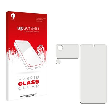 upscreen flexible Panzerglasfolie für Xiaomi Poco X4 Pro 5G (Display+Kamera), Displayschutzglas, Schutzglas Glasfolie klar