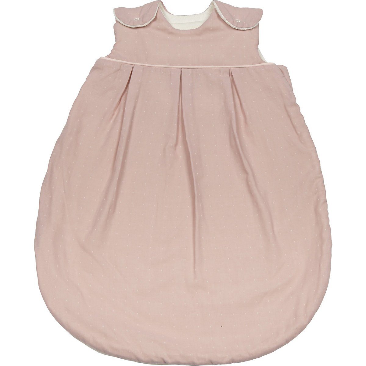 Kinder Mädchen (Gr. 50 - 92) Be Be's Collection Babyschlafsack Sommer-Schlafsack, rosa gepunktet, 70 cm