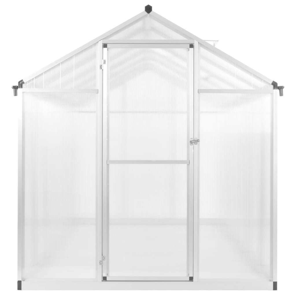 furnicato Gewächshaus Aluminium 362x190... furnicato Gewächshaus Aluminium 362x190...