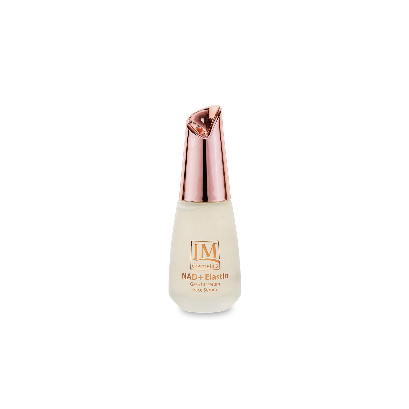 Genius Gesichtsserum IM Cosmetics NAD+ Elastin Anti Aging Dr. Michaela Fuchs 40ml, das Serum steigert die Synthese von Kollagen und Elastin