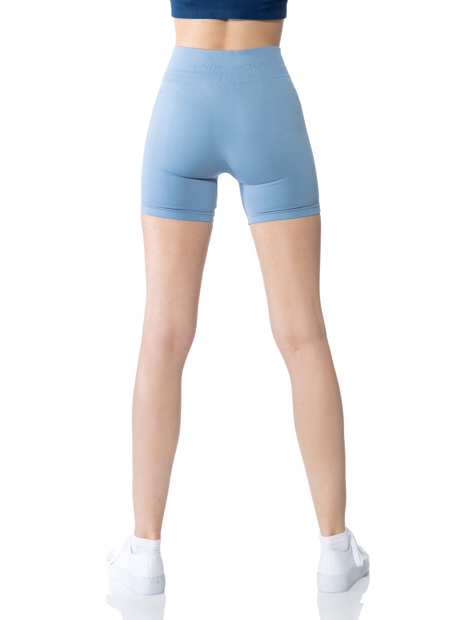 Stark Soul® Trainingsshorts Seamless kurze Leggings OPAQUE in Unifarben