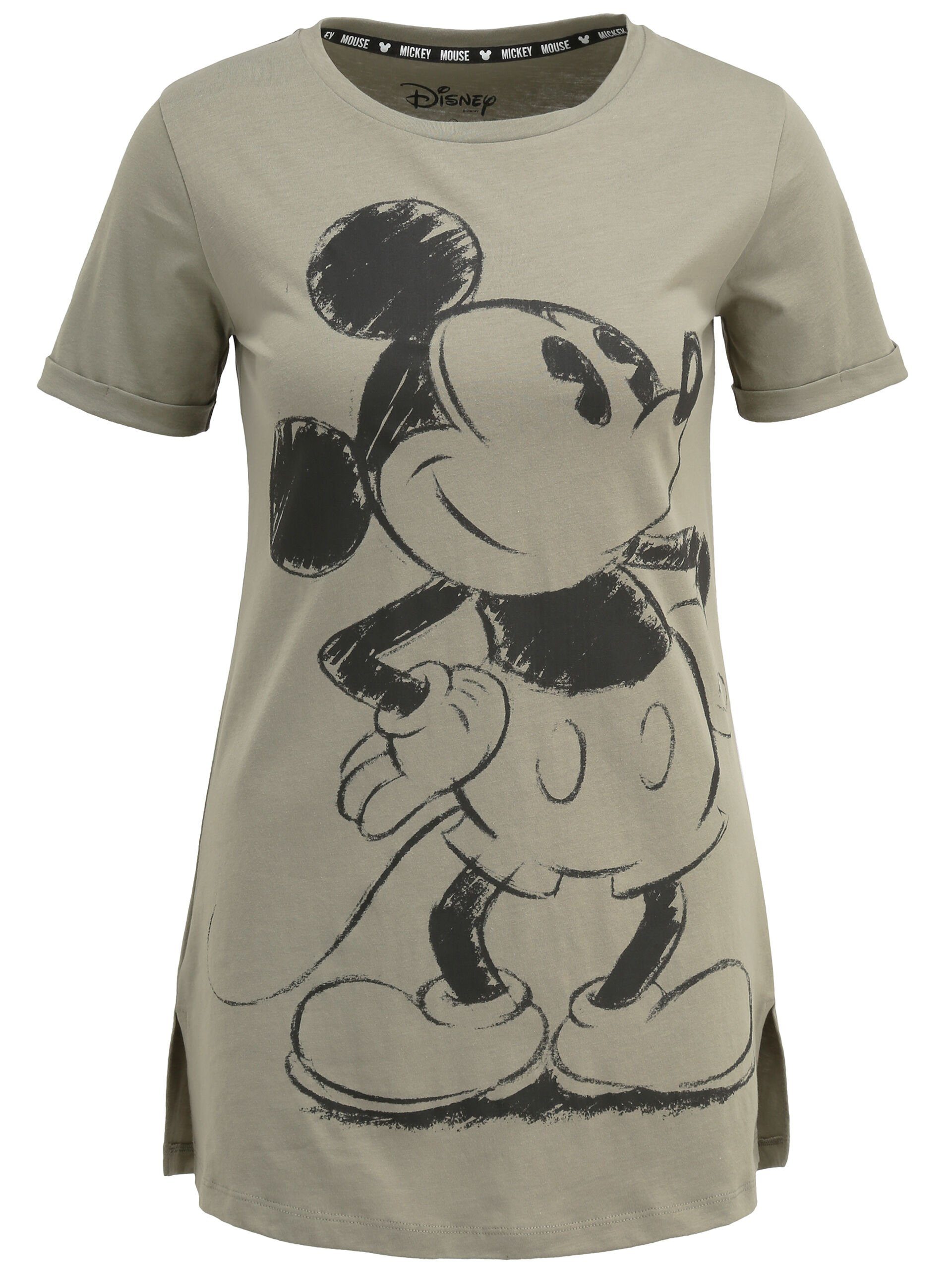 COURSE Longshirt Mickey Mouse khaki