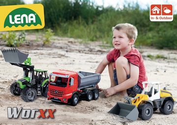 Lena® Spielzeug-Müllwagen Worxx, Mercedes-Benz Arocs, Made in Europe