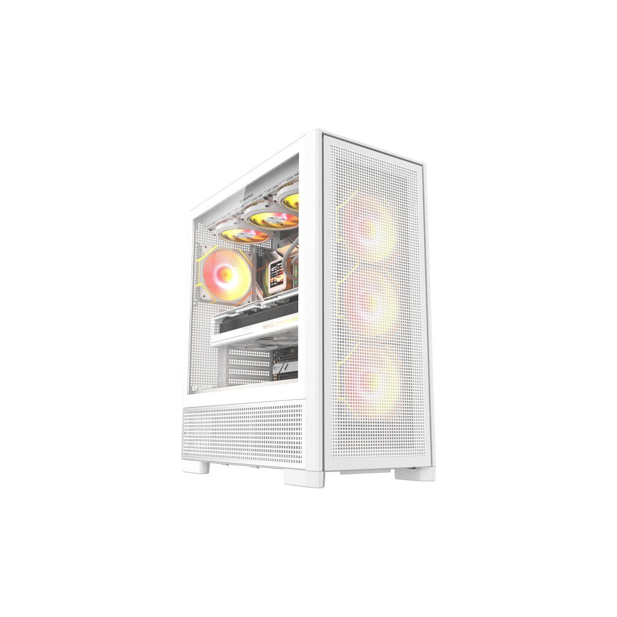 Darkflash PC-Gehäuse DarkFlash AIRNOVA PC Gehäuse inkl. 3 Lüfter