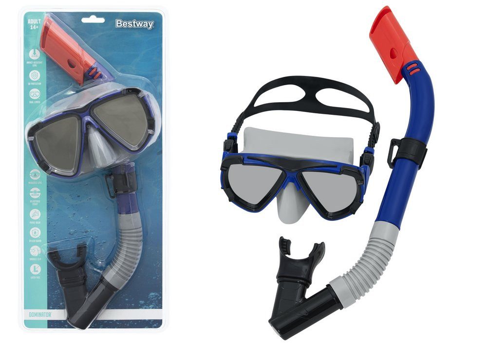 Tauchset Tauchset Schwarze Maske Schnorchel Bestway 24053