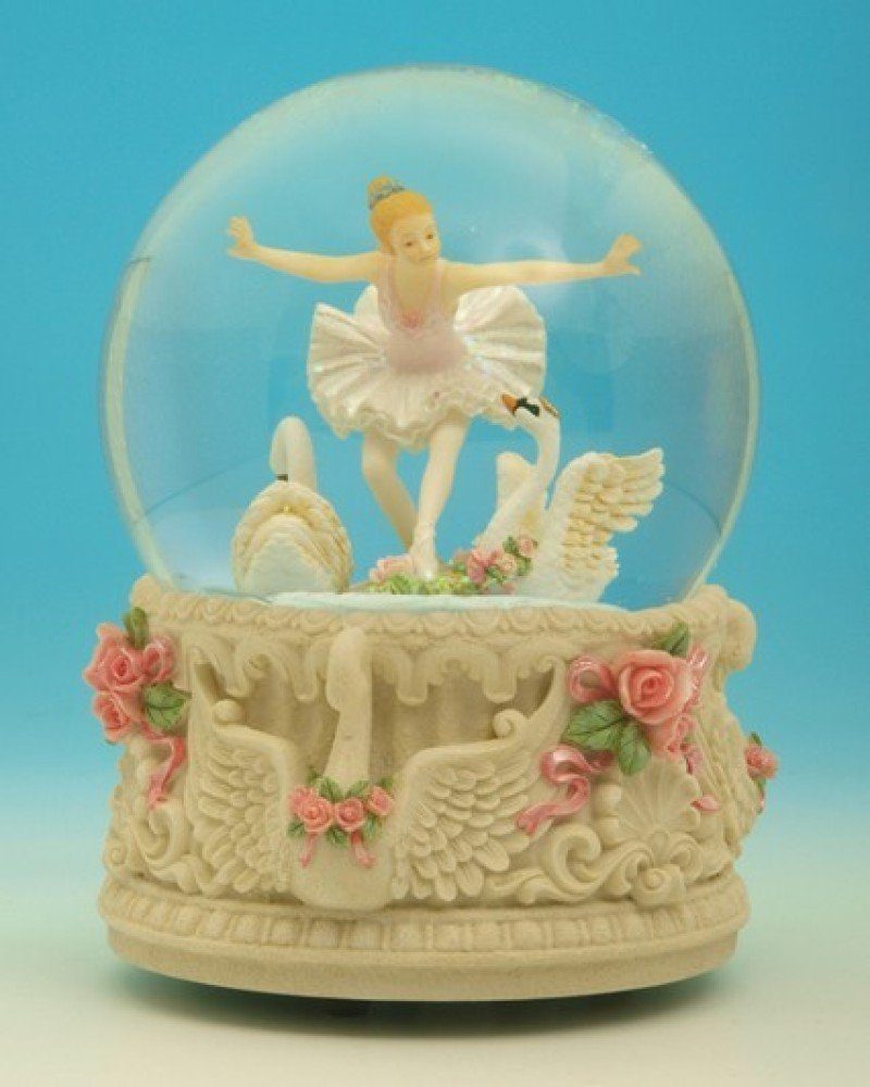 Musicboxworld Spieluhr Schwanensee Glitzerkugel günstig online kaufen