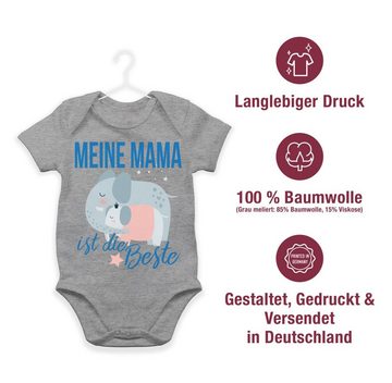 Shirtracer Shirtbody Meine Mama ist die Beste Elefanten Mama