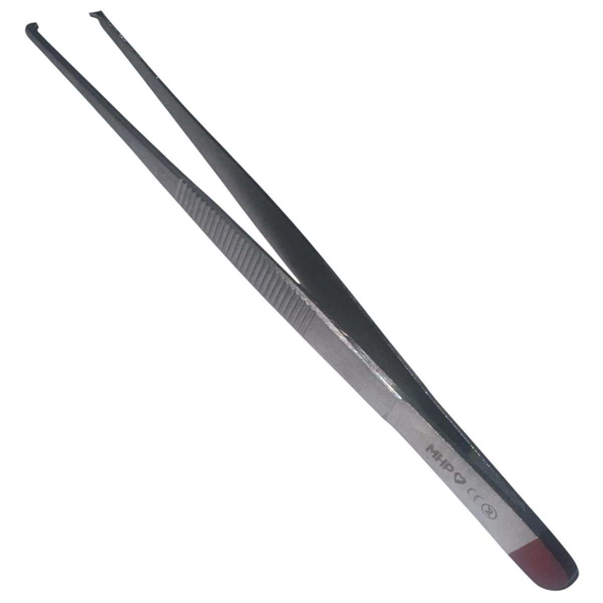 MHP - Sterile Instrumente Präzisionspinzette MHP Einmal Pinzette chirurgisch, 14,5 cm, 1x2 Zähne, steril (25 Stück)