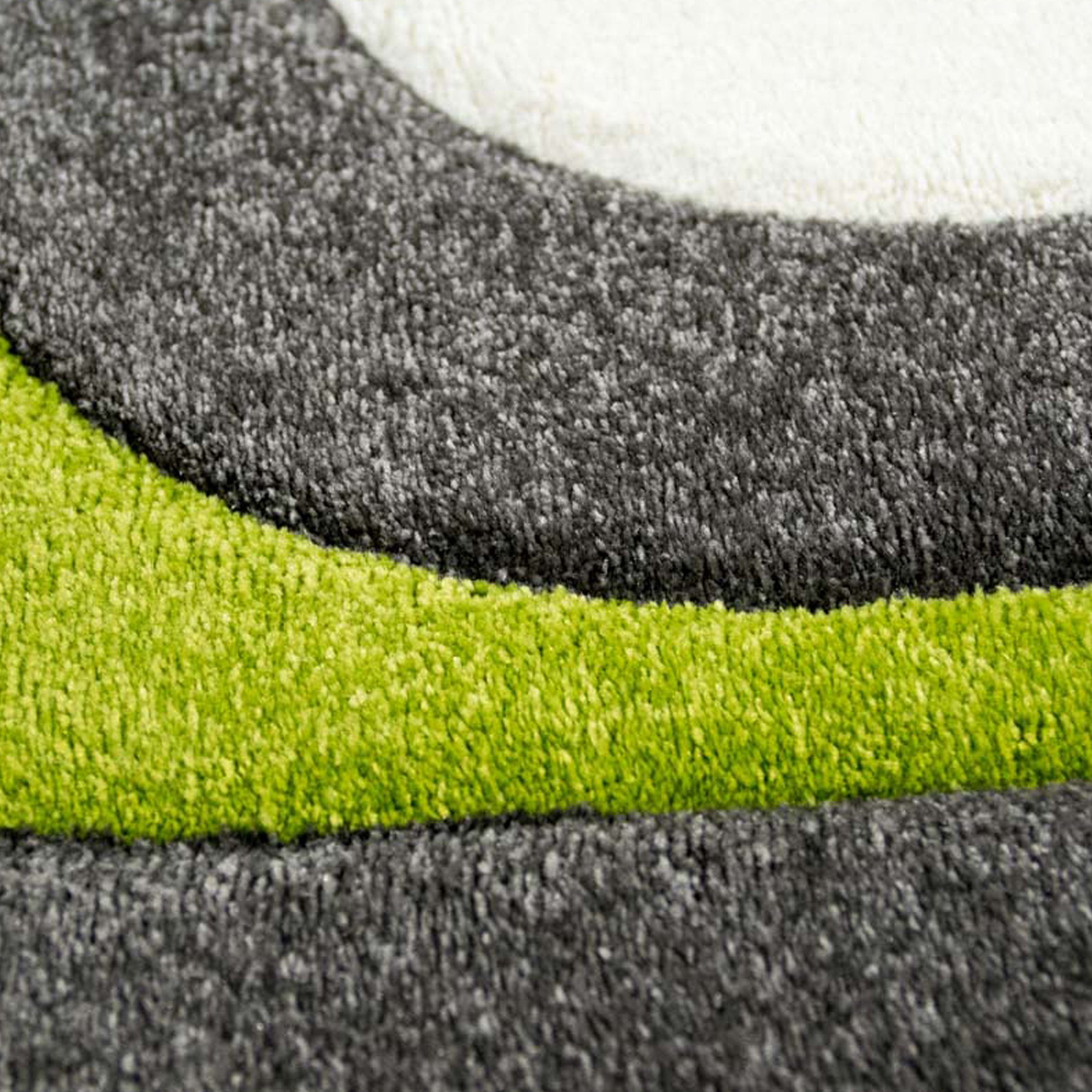 Carpetia Teppich Teppich mit Wellendesign, pflegeleicht, günstig online kaufen