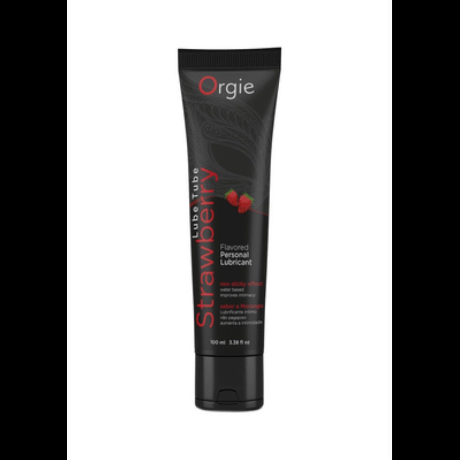 Gleitgel Orgie - 100 ml - Lube Tube Strawberry - Waterbased Lubricant - 3 fl