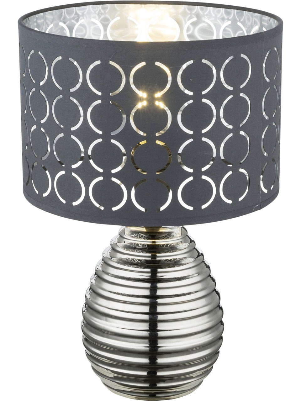 GLOBO LIGHTING Schreibtischlampe Globo Tischleuchte Mirauea 38 x 25 cm E27, günstig online kaufen