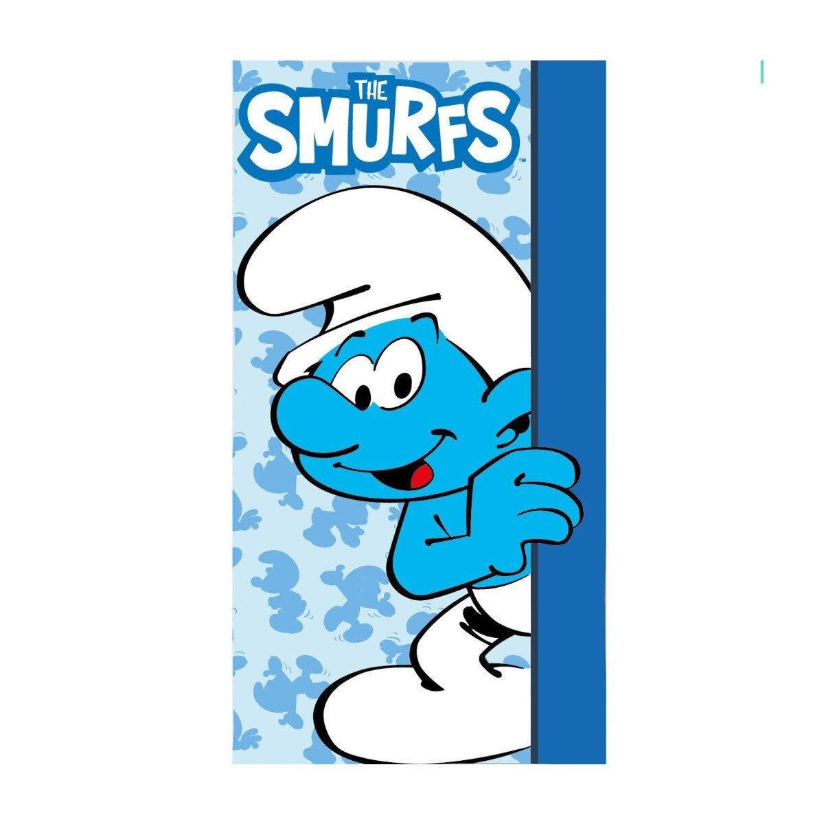 Disney Badetücher Schlümpfe Playtime Strandtuch 70x140, 100% Polyester (1-St)