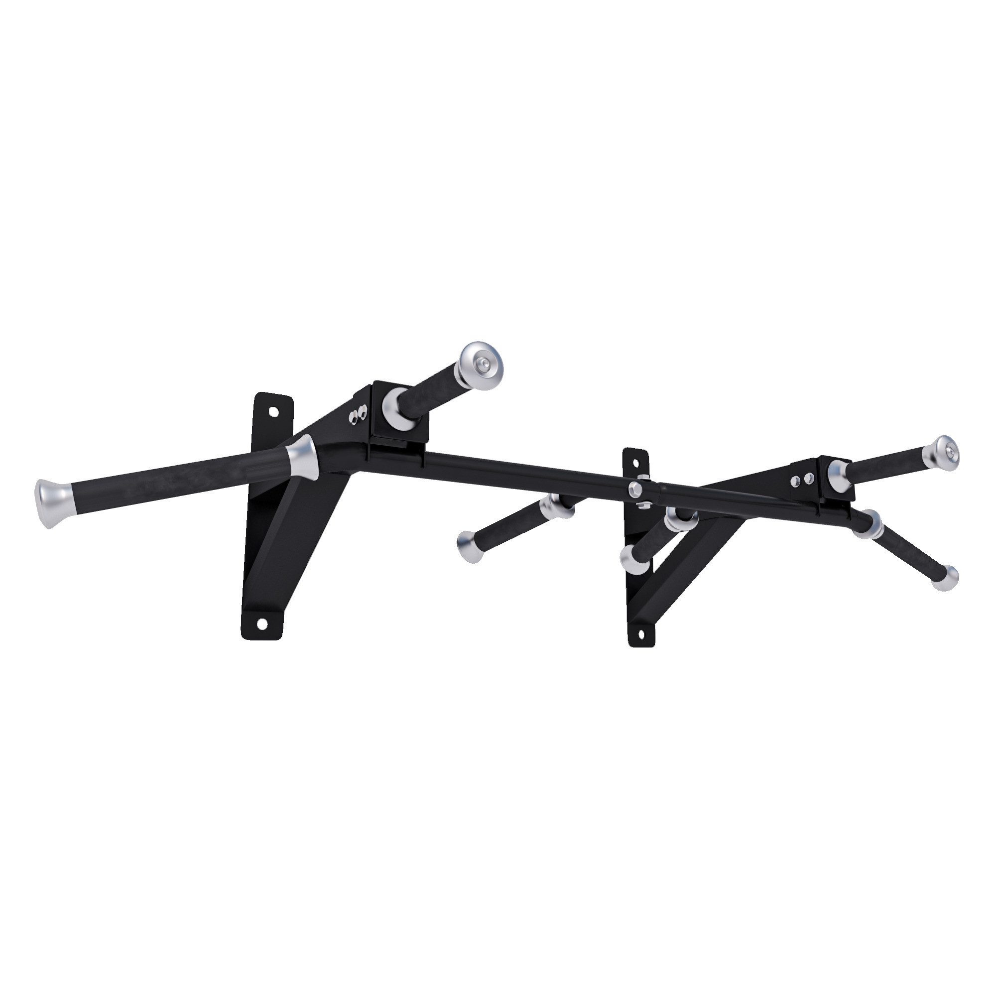 Klimmzugstange CHIN-UP PRO- aus Stahl, Multigriff Pull Up Bar, Reckstange für Zuhause