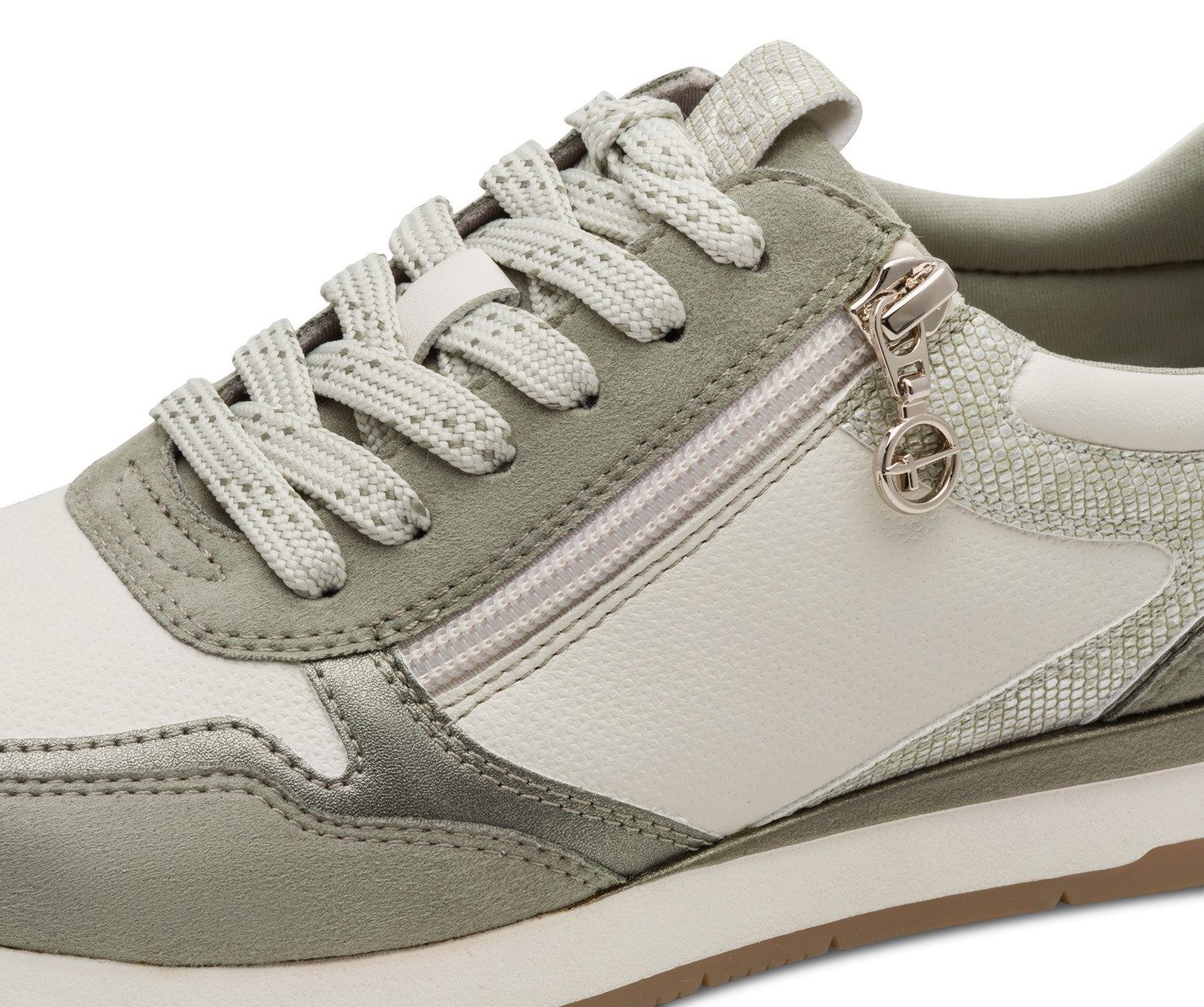 Tamaris Plateausneaker, Schnürschuh, Freizeitschuh, Halbschuh in veganer Ve günstig online kaufen