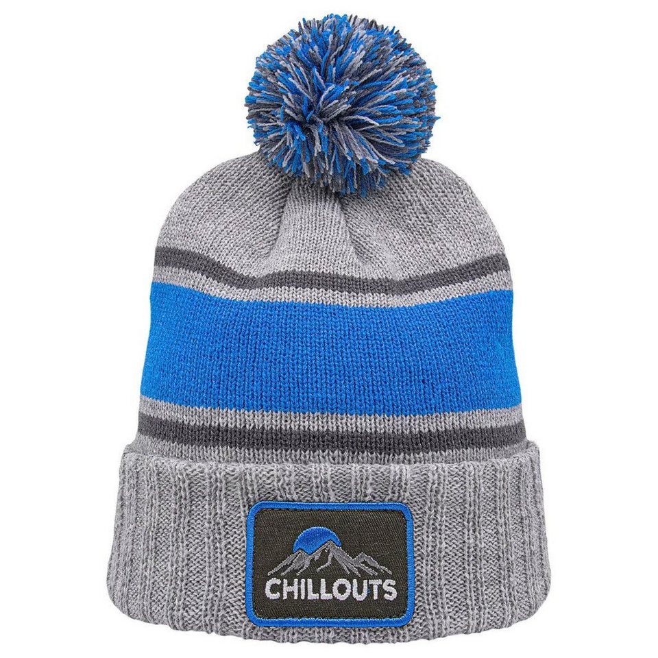 chillouts Beanie NOX HAT, grey blue
