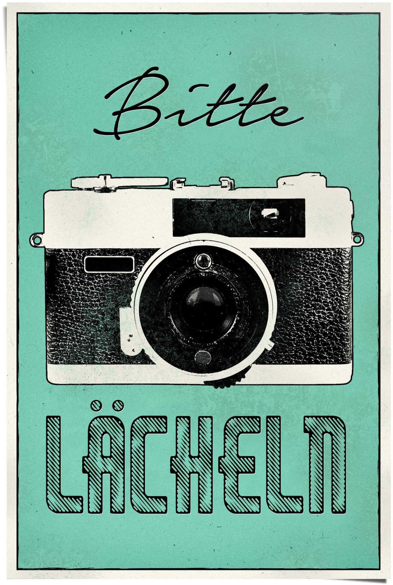Reinders! Poster »Bitte Lächeln«, (1 Stück)-Otto