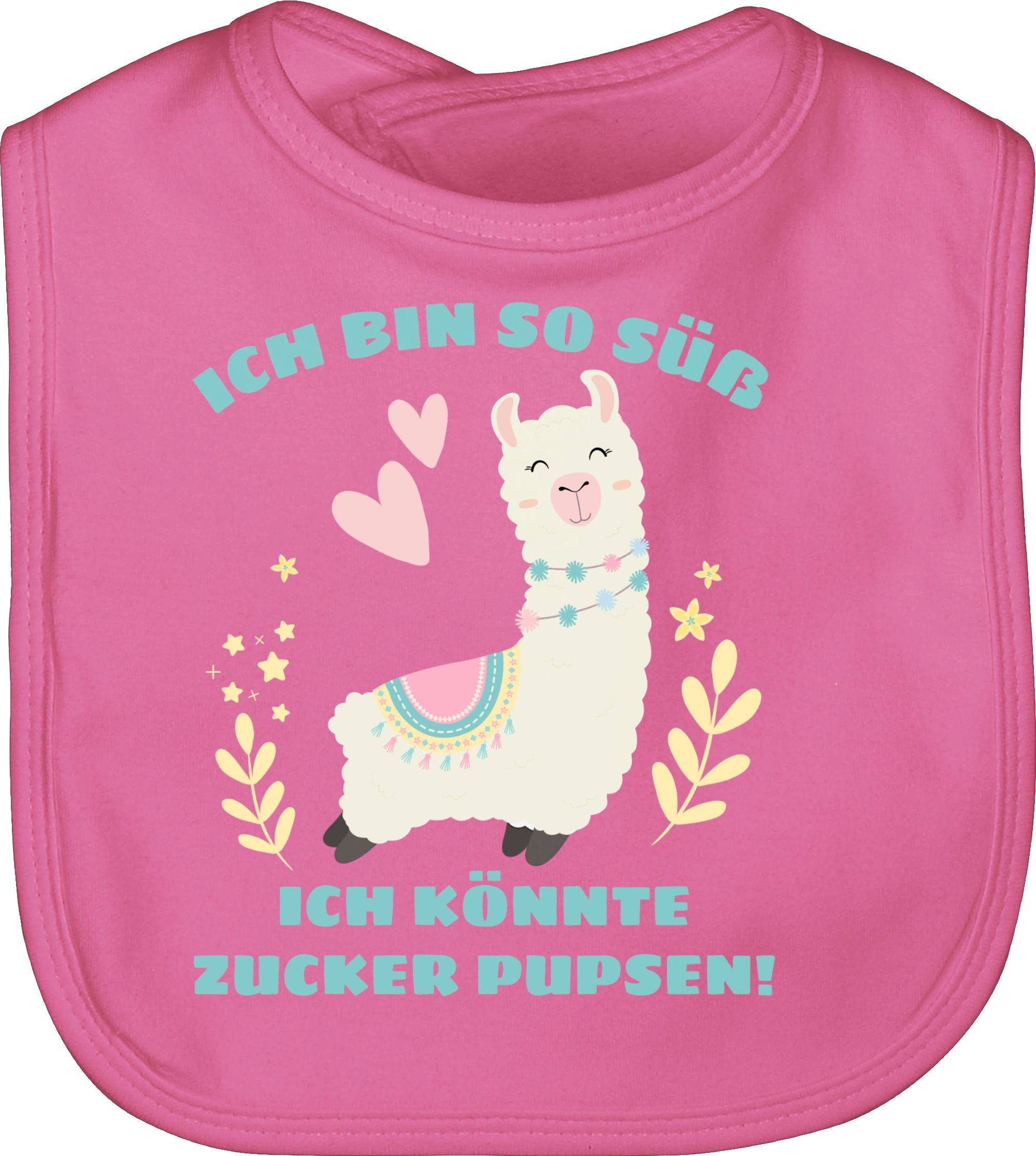 Lätzchen Lama Ich bin so süß ich könnte Zucker Pupsen
