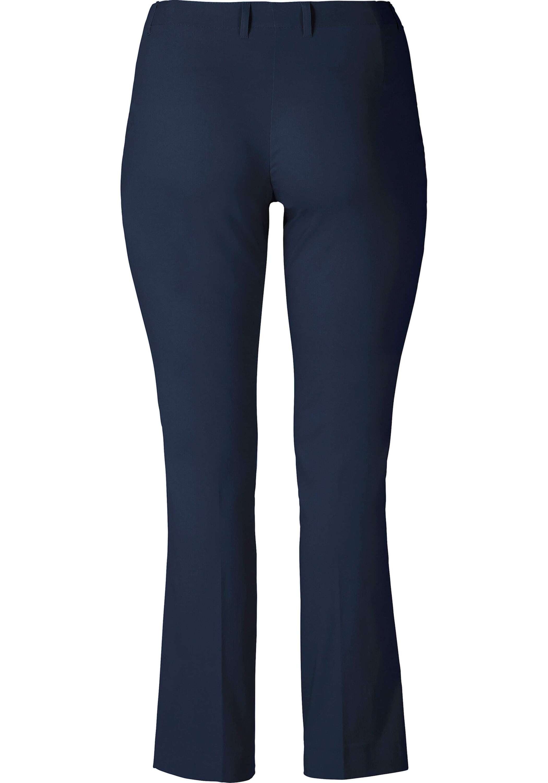 Sheego Jerseyhose Stretch-Hose »Die Bootcut« mit schmalem Bund