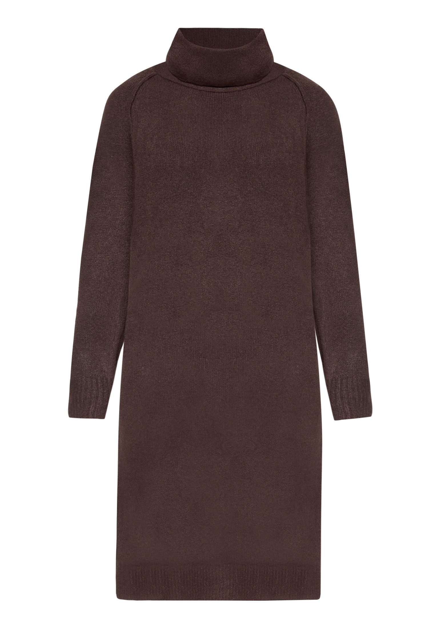 Cartoon Strickkleid Damen mit Turtle Neck günstig online kaufen