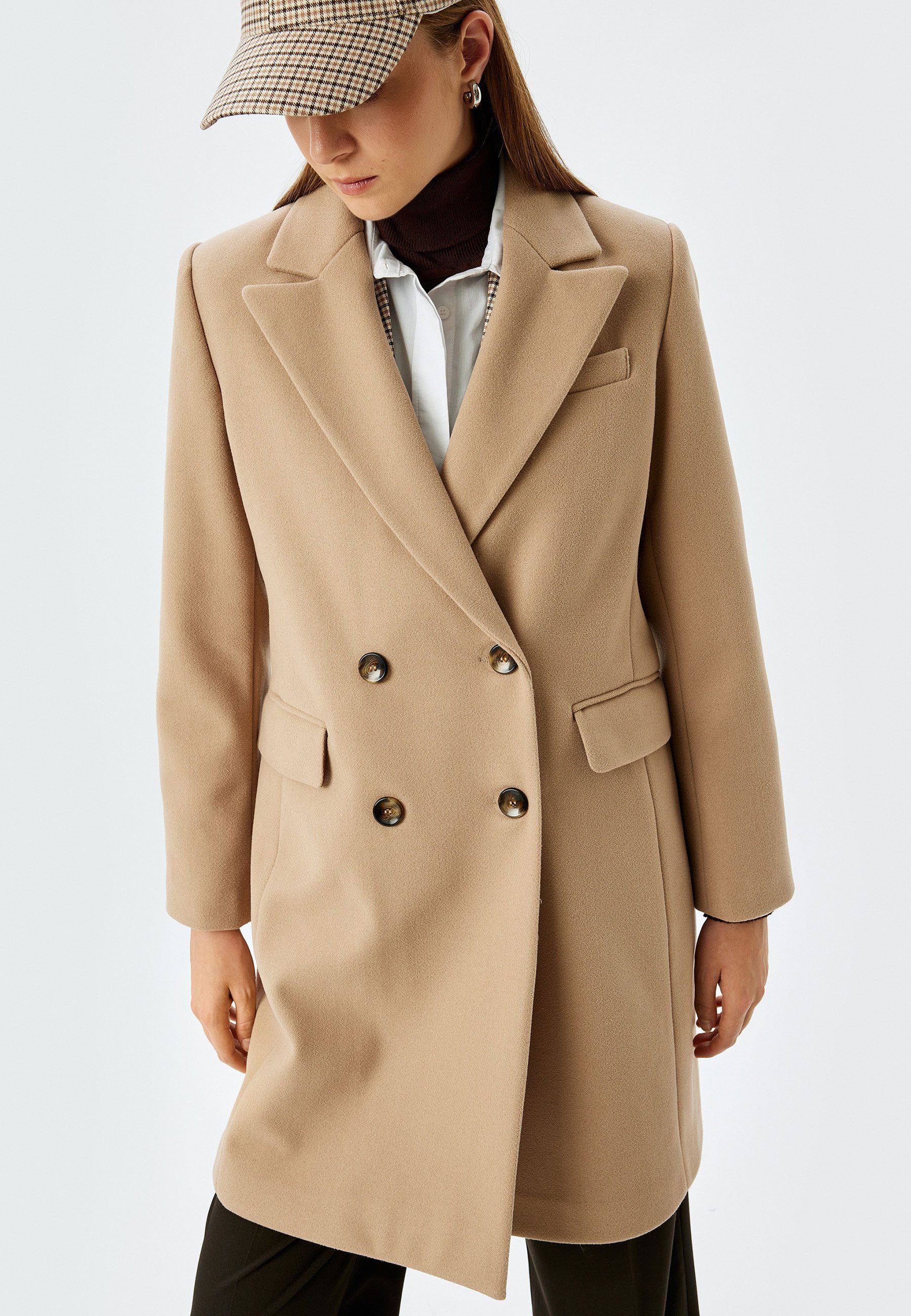 Langmantel Regular Jacket Kragen