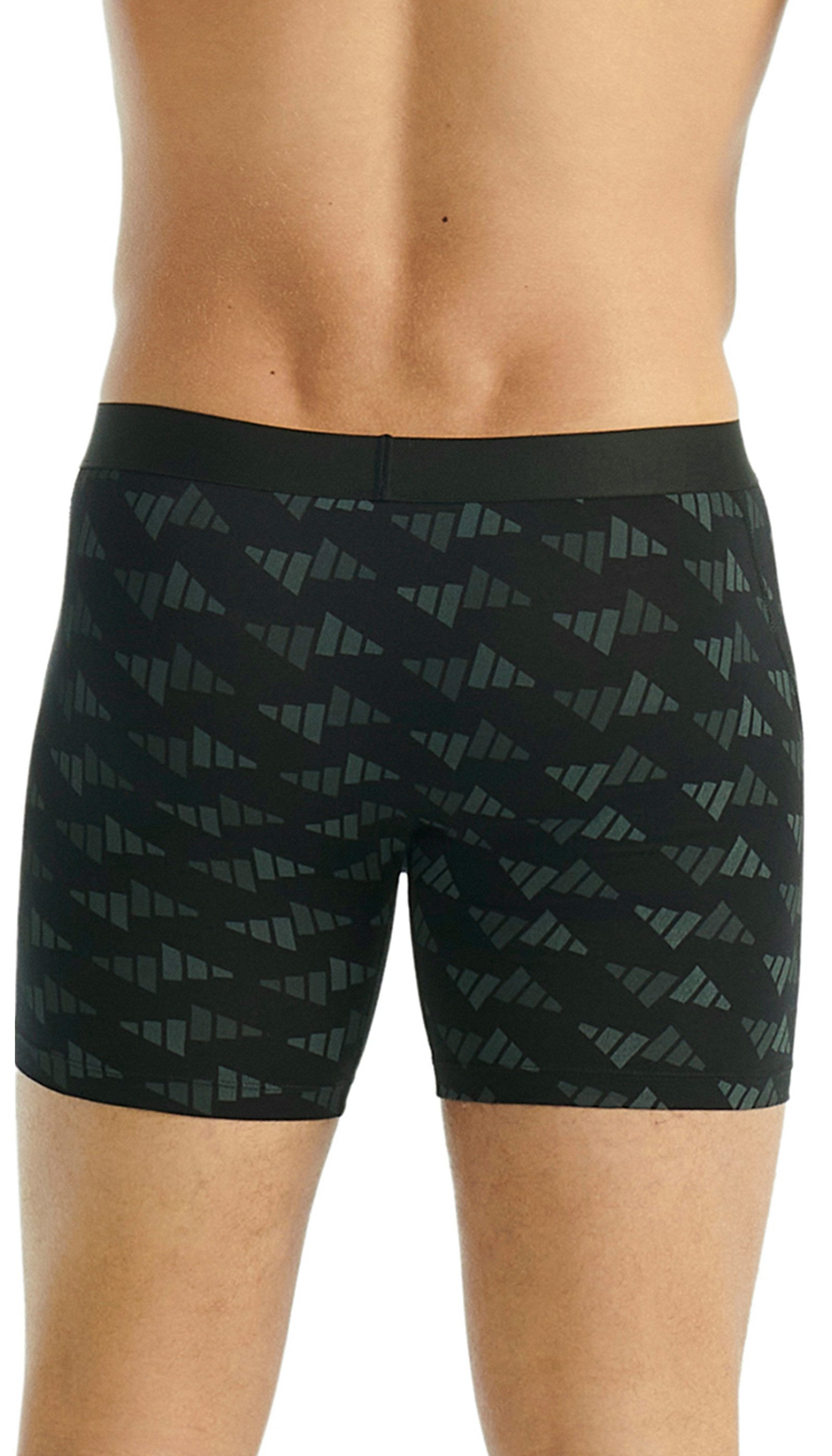 adidas Sportswear Boxer Active Flex Cotton (3er Pack) elastisch, Logo-Bund, sportlicher Look, ohne Eingriff