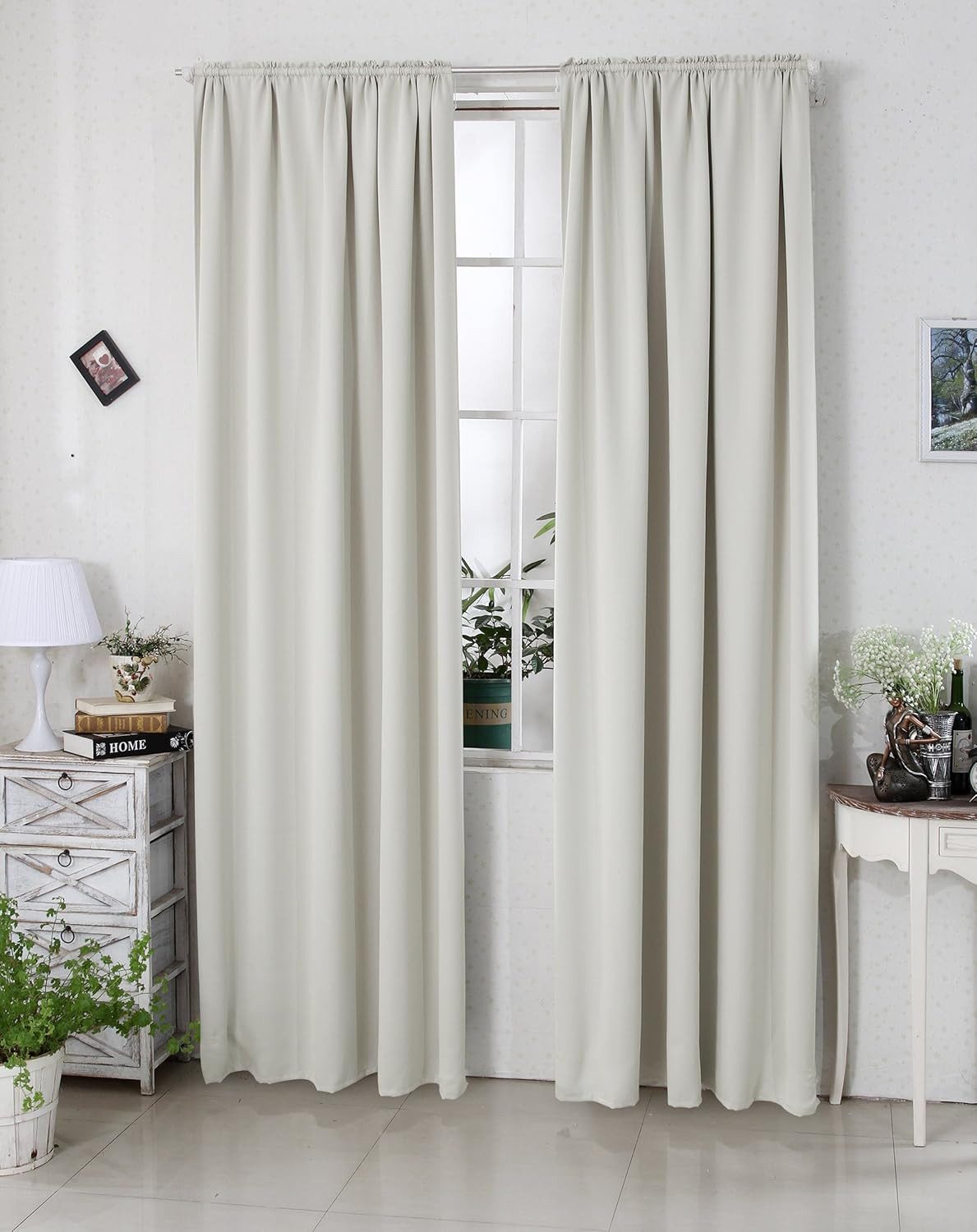 Woltu Gardine, (1 St), blickdicht, Blickdicht günstig online kaufen