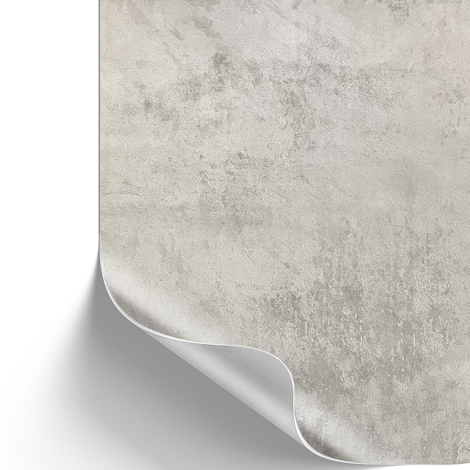 Alkor Möbelfolie 10€/qm selbstklebende Folie Beton Klebefolie Küche Möbel Deko, (15m x 45cm), Selbstklebend, zuschneidbar, abwischbar & rückstandlos entfernbar