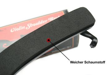 Leuchtklang Violine Schulterstütze 3/4 - 4/4 Einstellbar Shoulder Rest