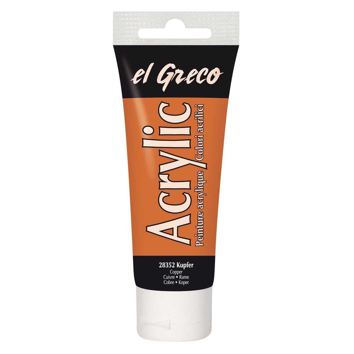 C. KREUL Acrylfarbe KREUL Acrylfarbe eL Greco kupfer 75ml Tube