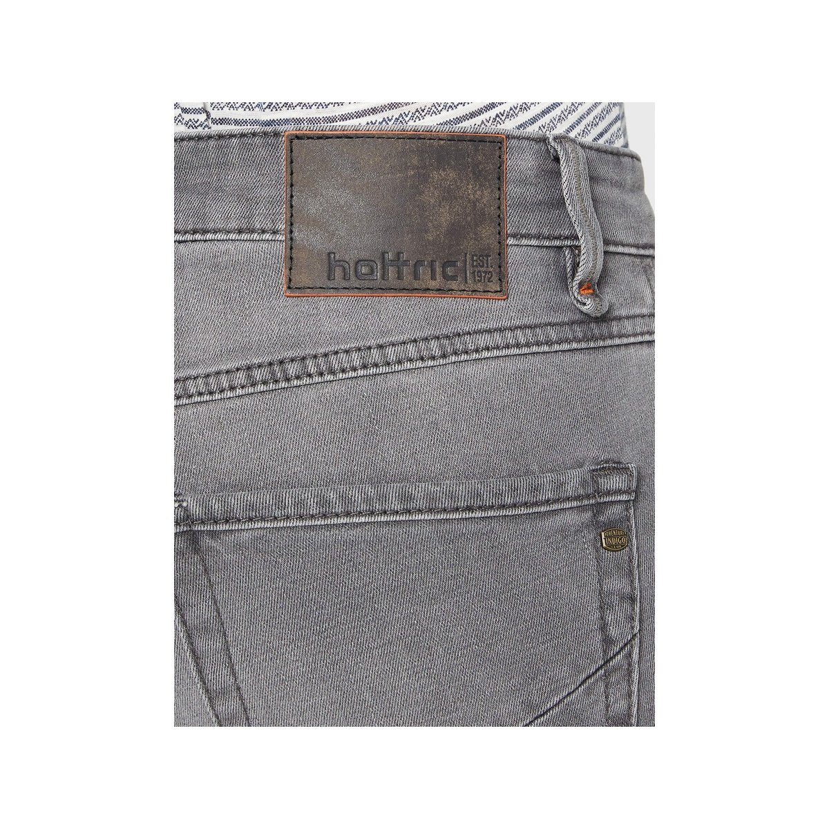 (1-tlg) grey 5-Pocket-Jeans kombi silver Hattric (06)