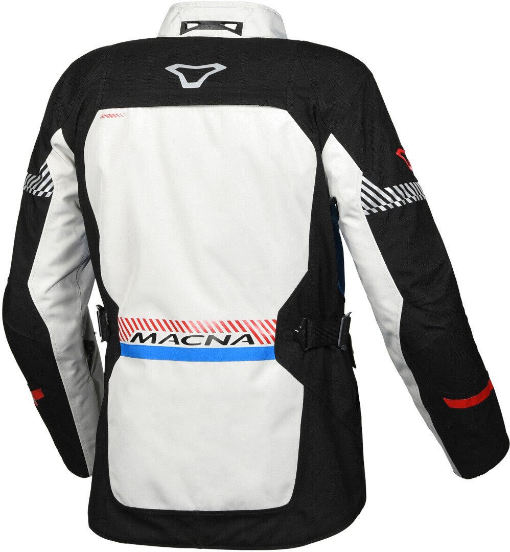 Macna Motorradjacke Aspire wasserdichte Motorrad Textiljacke herausnehmbares Innenfutter