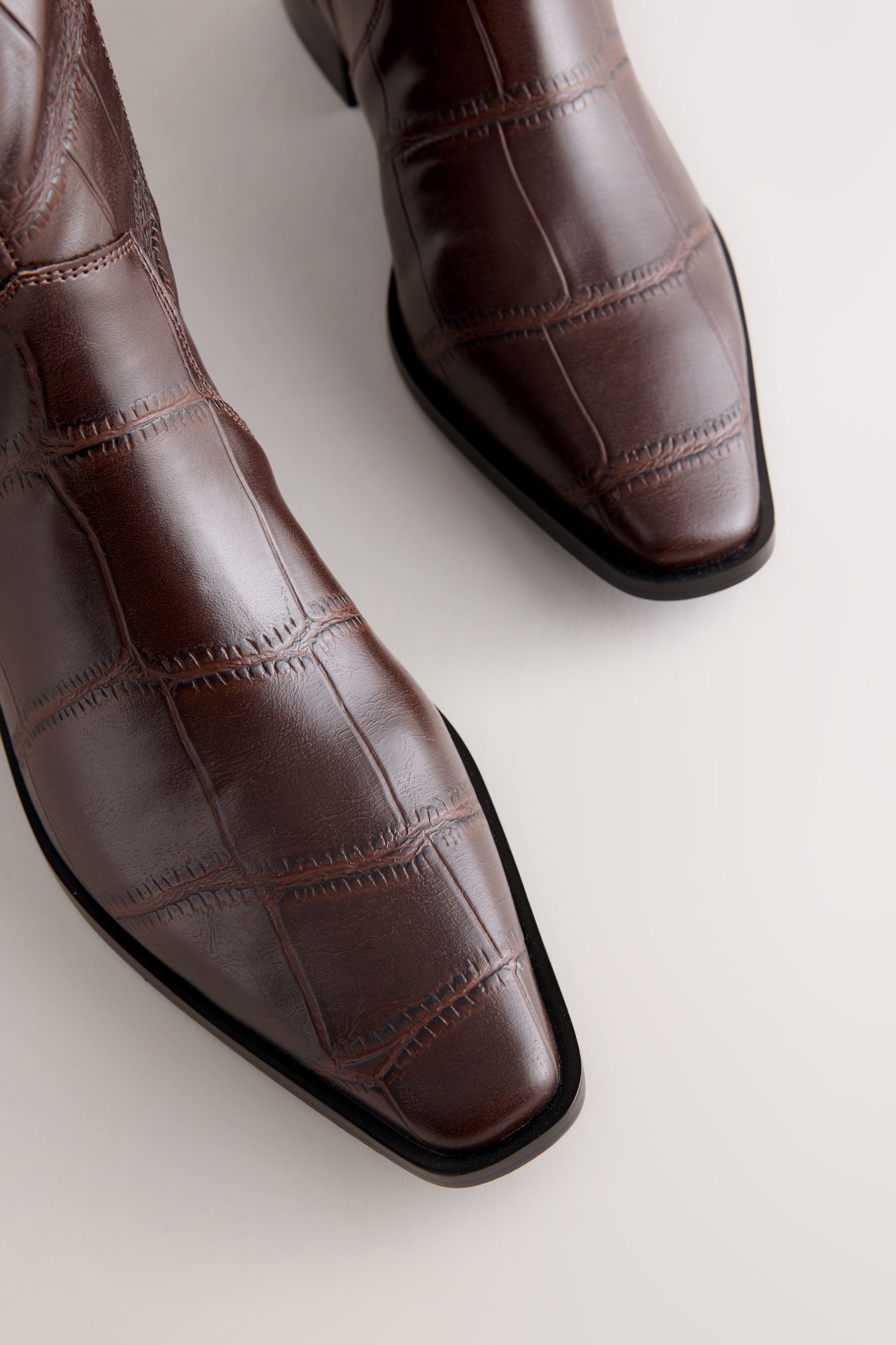Next Forever Comfort® Kniehohe Stiefel in Karreeform Stiefel (1-tlg) günstig online kaufen
