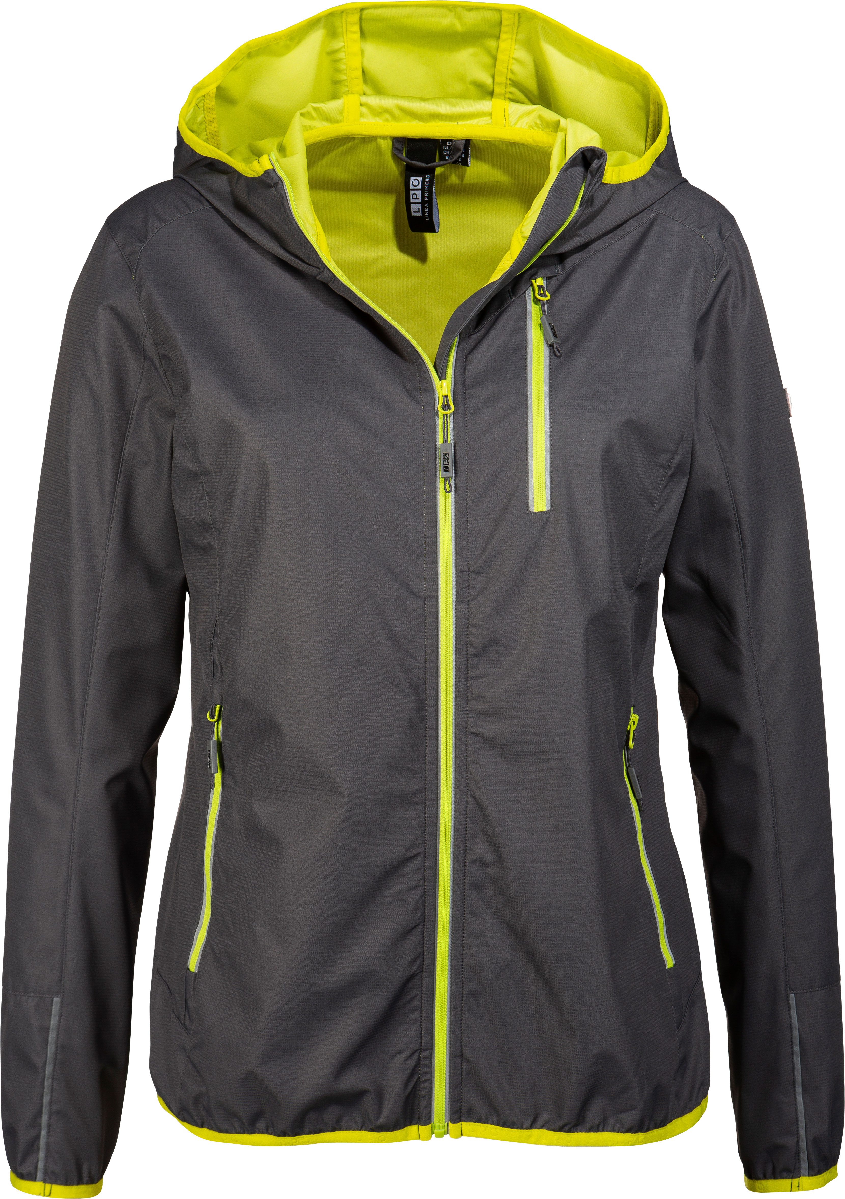 LPO Softshelljacke MECATINA PEAK II WOMEN mit abnehmbarer Kapuze