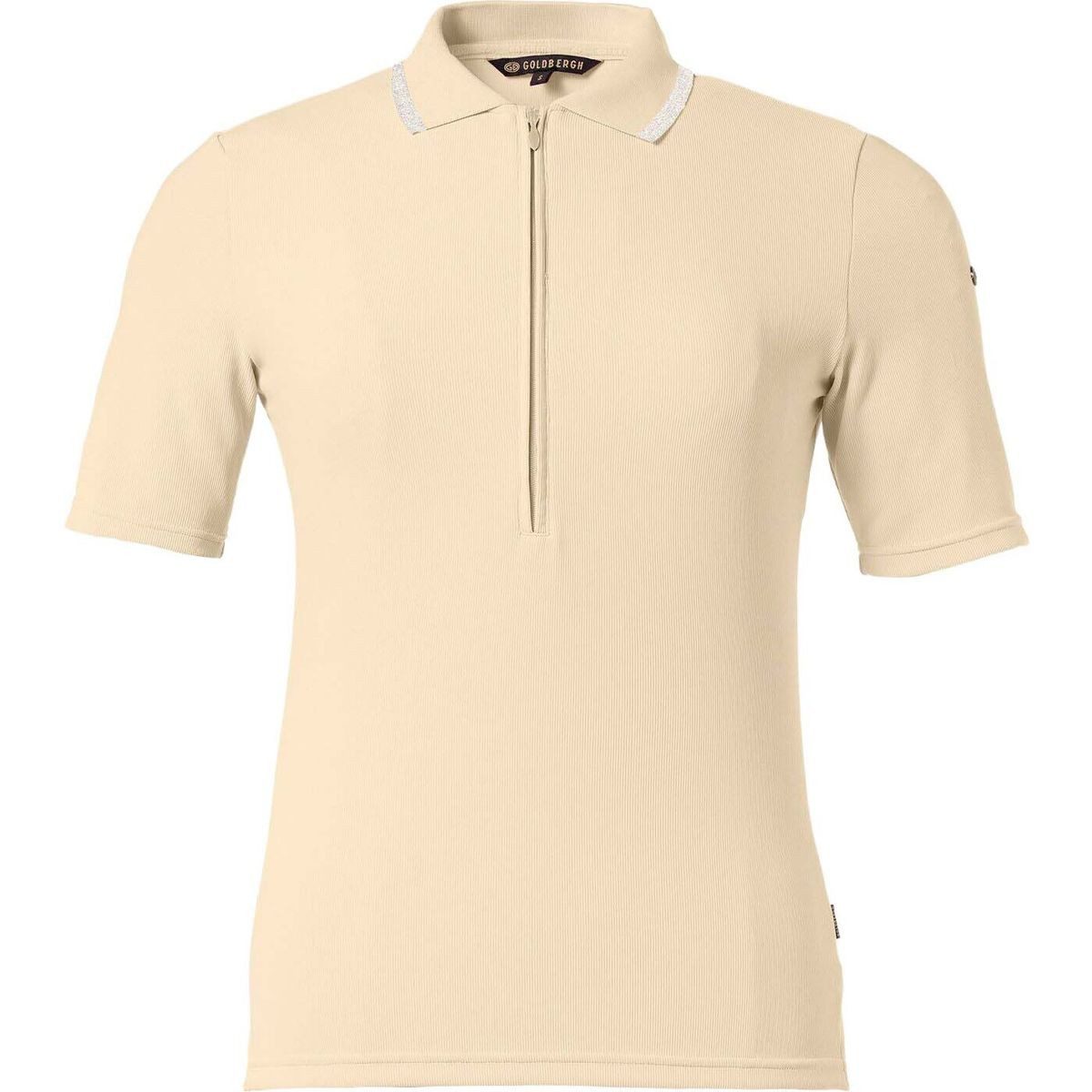 Goldbergh Poloshirt Cassia Polo top Stilvolles Damenpolo mit schnelltrocknendem Material und edlen