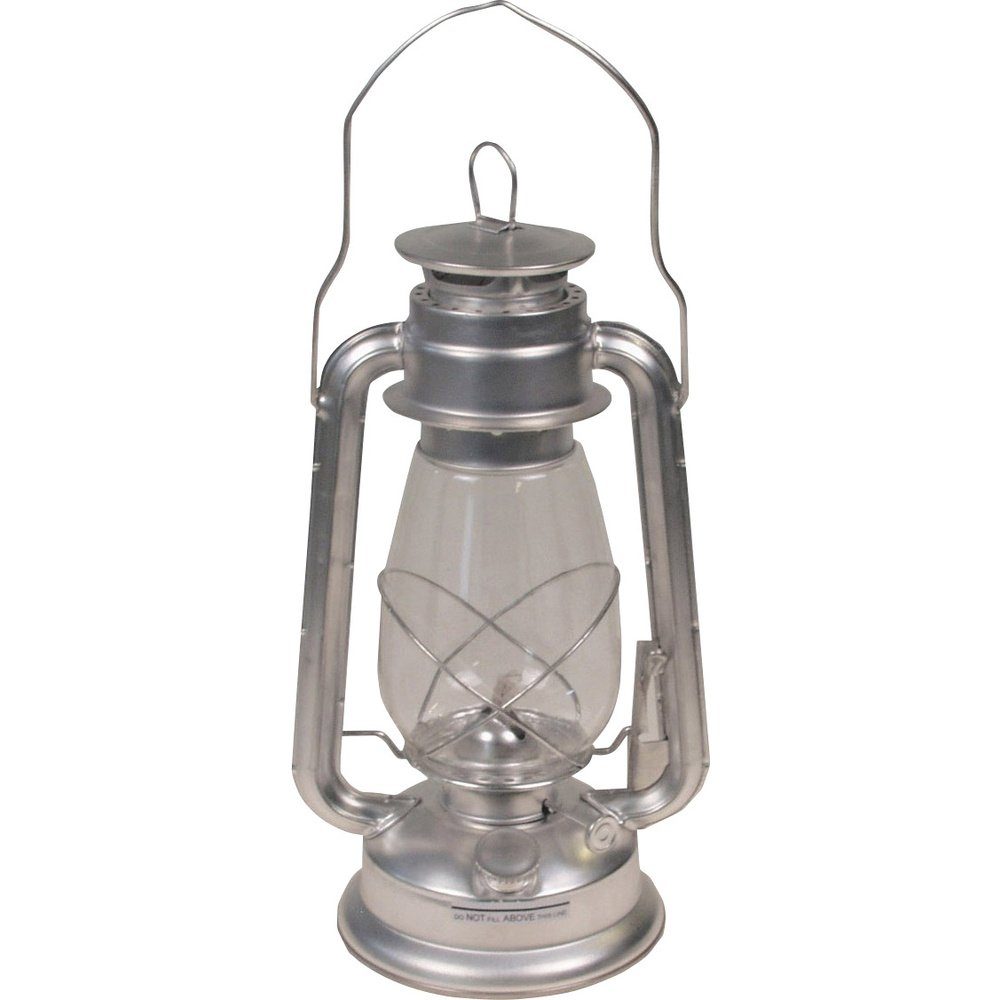 MFH Hängeleuchte MFH - Military & Adventure Zink Petroleumlampe Silber 1 St.
