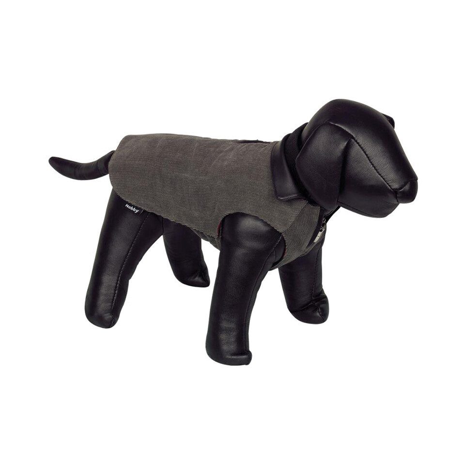 Hundemantel Hundemantel Corduro grau