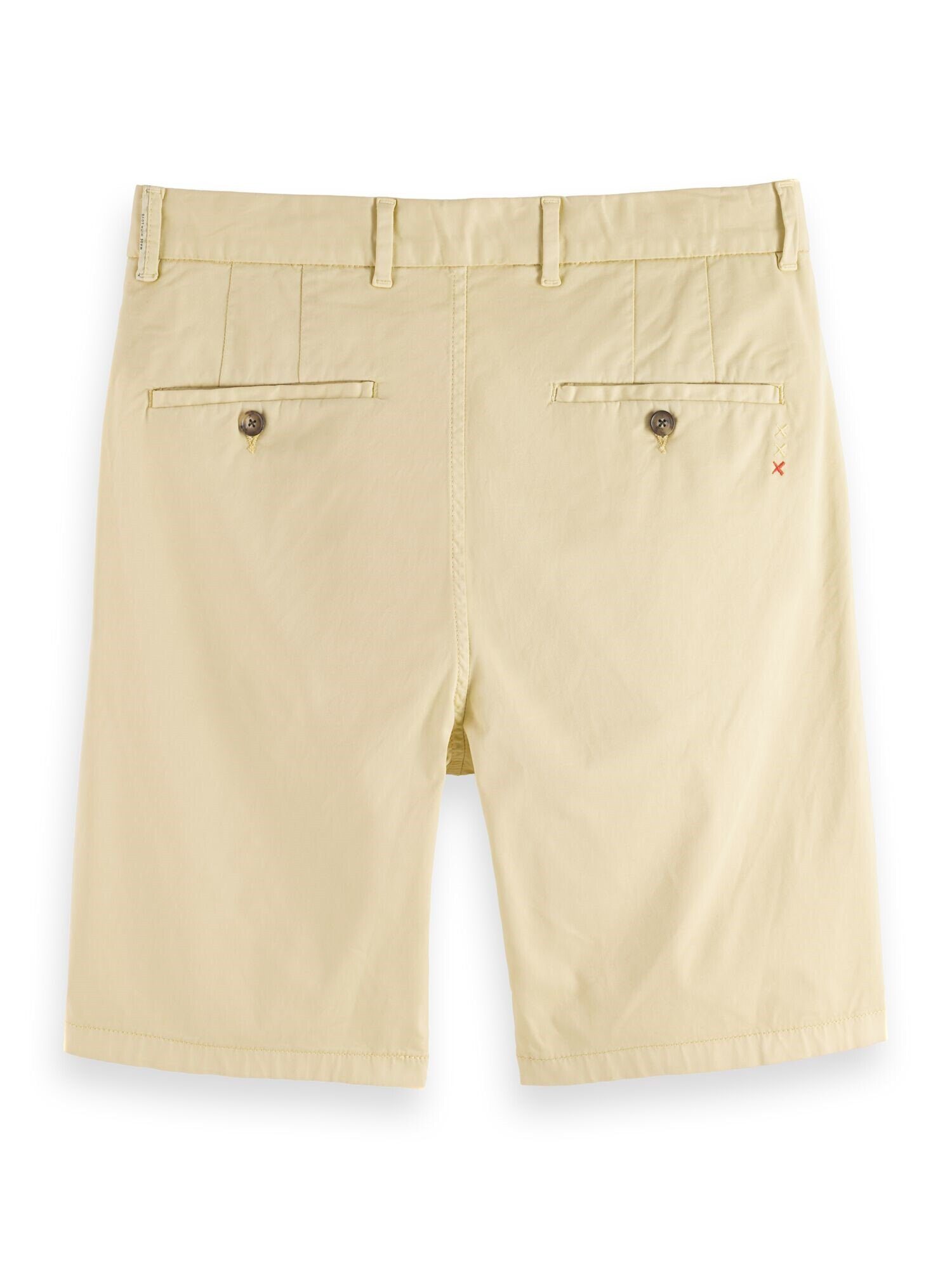 & Chinoshorts Stuart mit (1-tlg) Shorts beige Chino-Short Garment-Dye Soda Scotch The