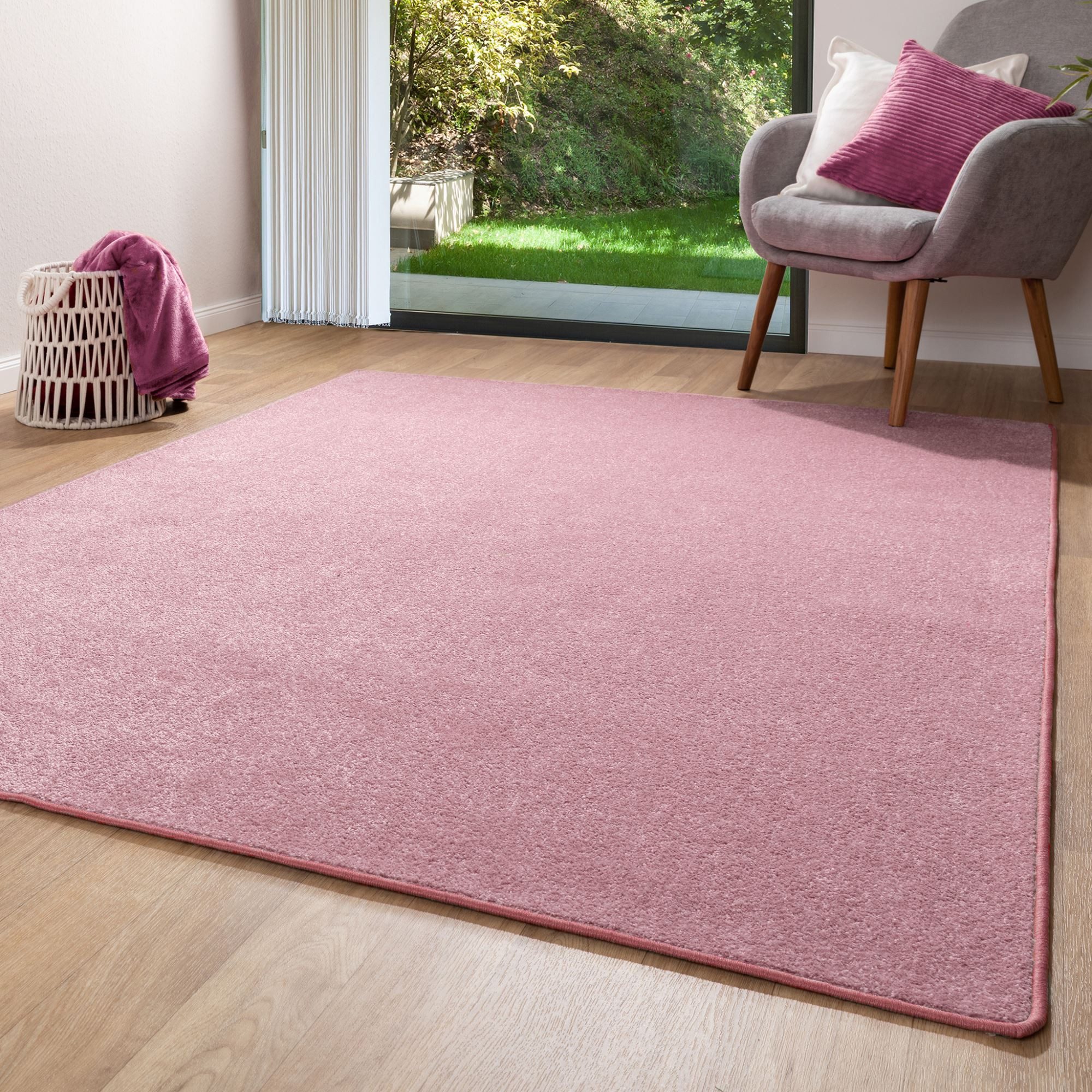 Steffensmeier Teppich Ibiza, Rechteckig, Kurzflor Teppich, Wohnzimmer günstig online kaufen