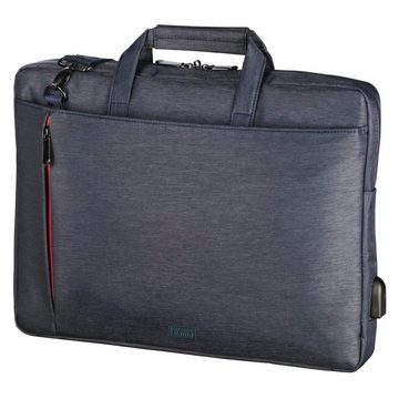 Hama Laptoptasche Laptop-Tasche "Manchester", bis 36 cm (14,1), Notebook Tasche, Mit USB-Charging-Port